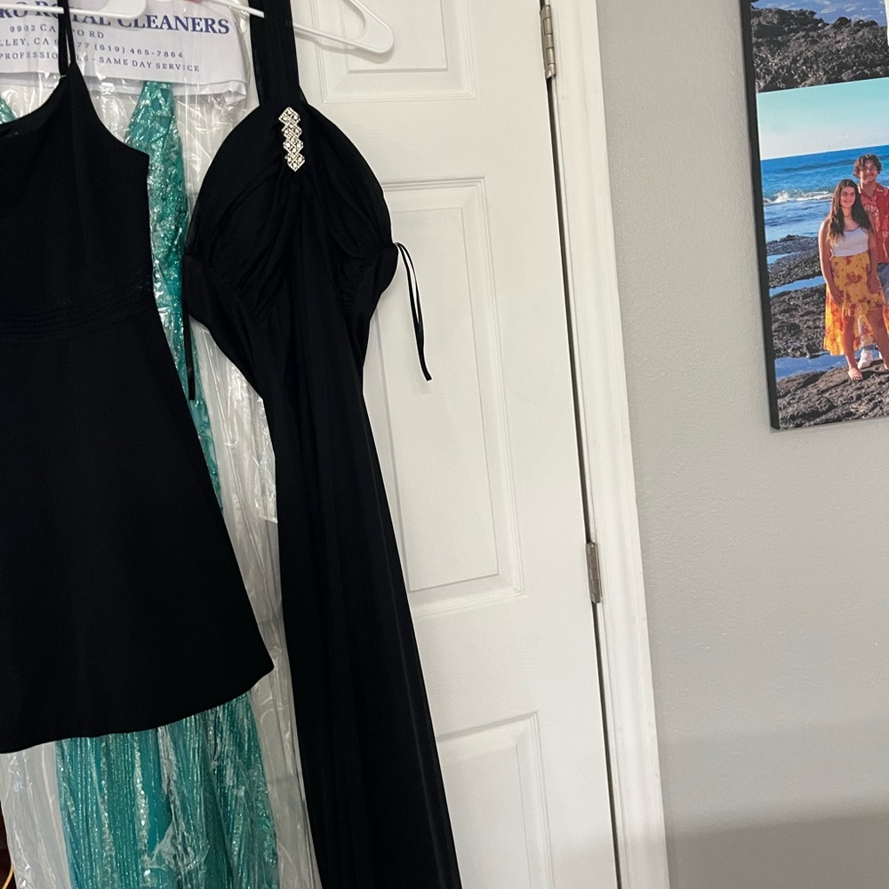 Black long dress